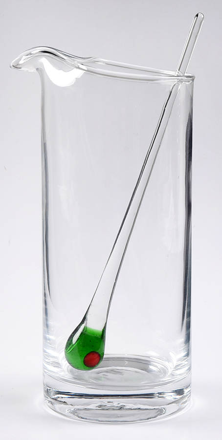 Olive Martini Pitcher with Stirrer by Artland-1