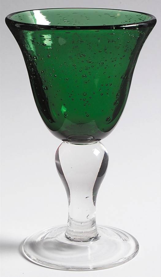 Iris Green Wine Glass by Artland-1