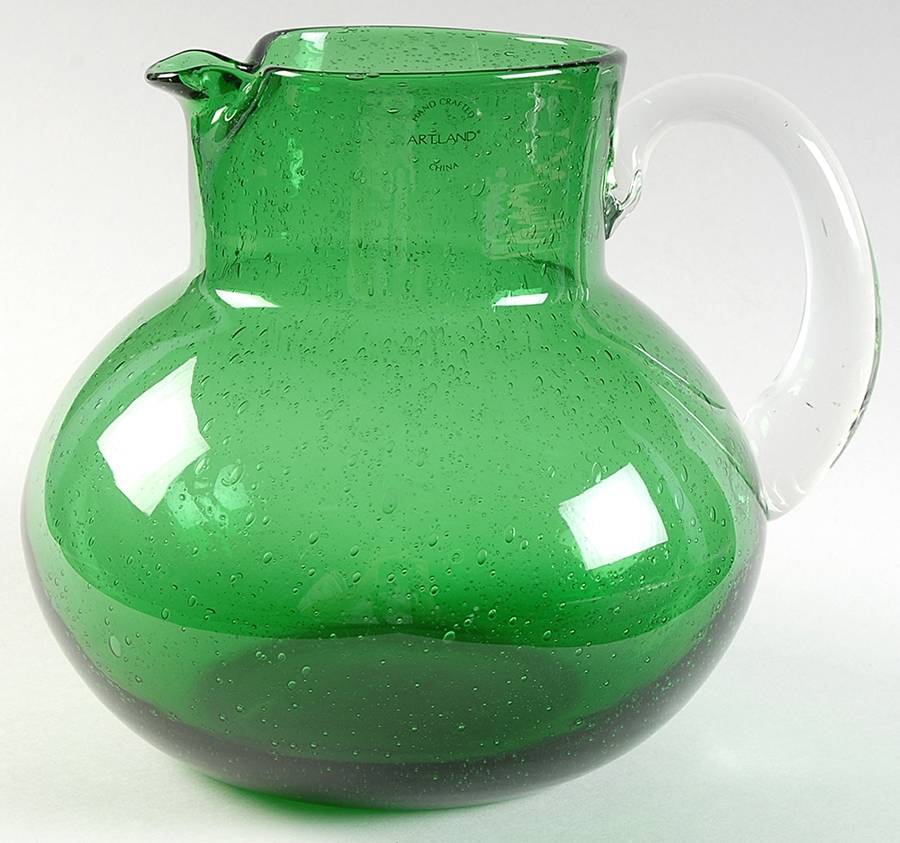 Iris Green 80 Oz Pitcher by Artland-1