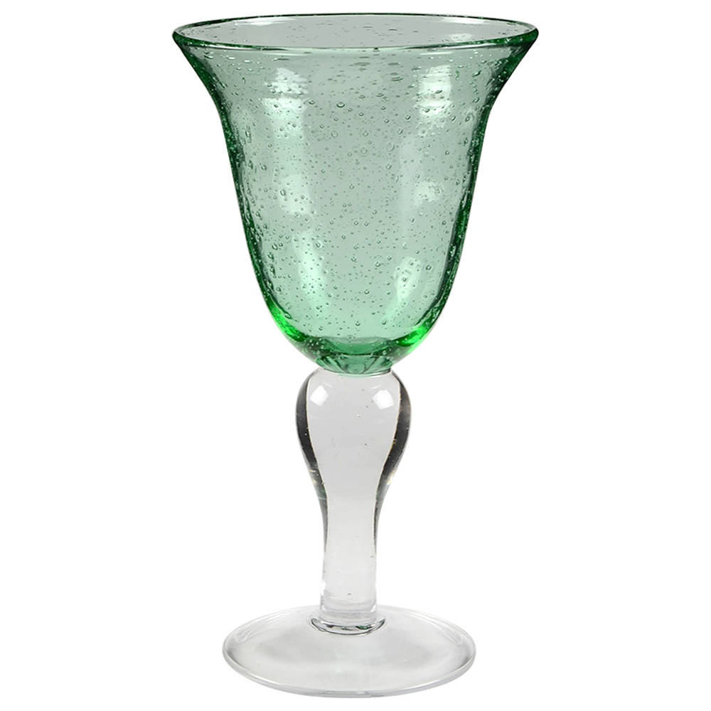 Iris Light Green Water Goblet by Artland-1