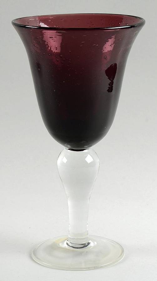 Iris Purple Water Goblet by Artland-1