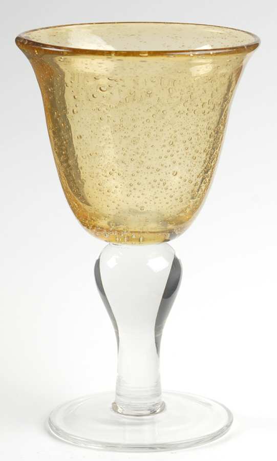 Iris Citrine Wine Glass by Artland-1