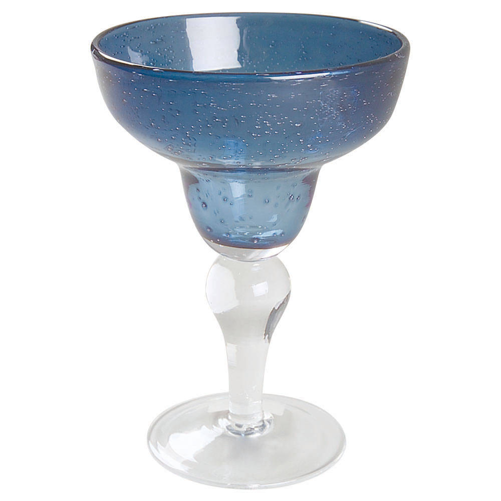 Iris Slate Blue Margarita - Set of 4 by Artland-1