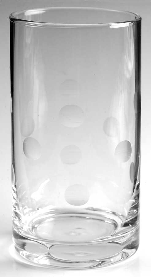 Polka Dot Clear Highball Glass by Artland-1