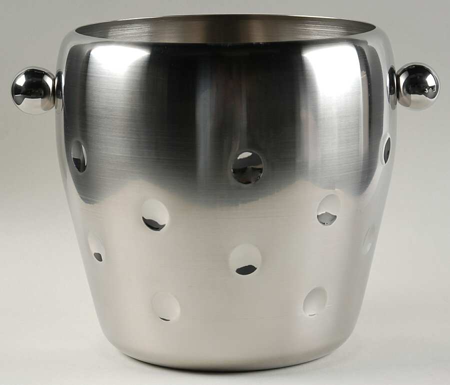 Polka Dot Clear Champagne Bucket by Artland-1