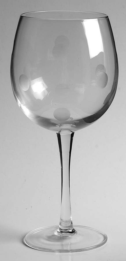 Polka Dot Clear Balloon Wine by Artland-1