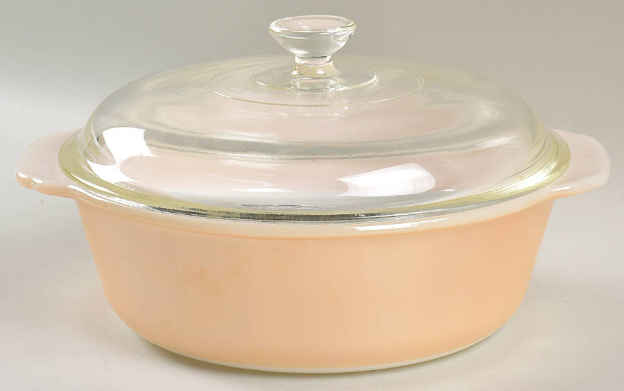 Copper Tint 2 Quart Round Covered Casserole by Anchor Hocking-1