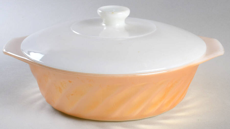 Copper Tint 1.5 Quart Round Covered Casserole by Anchor Hocking-1