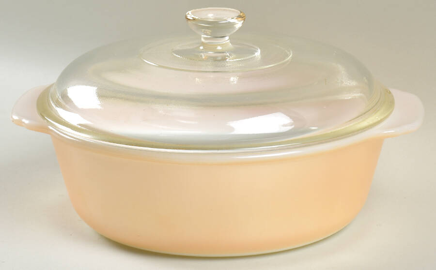 Copper Tint 1.5 Quart Round Covered Casserole by Anchor Hocking-1