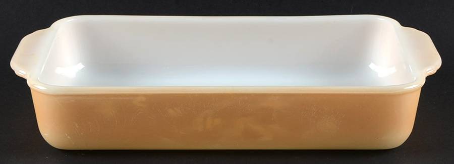 Copper Tint 10" Rectangular Baker by Anchor Hocking-1