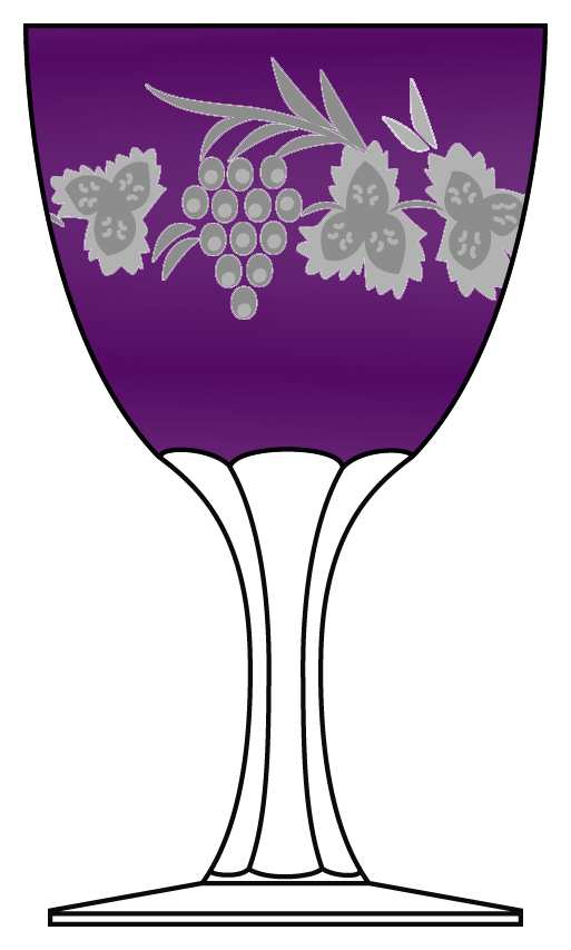 Mertise Amethyst Water Goblet by Ajka-1