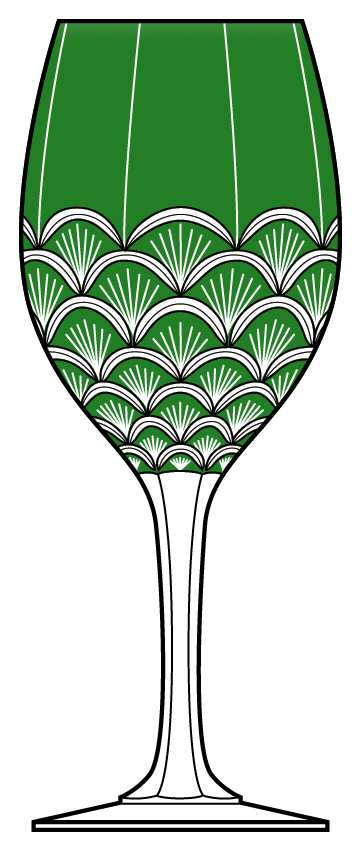Saarburg Water Goblet by Ajka-1