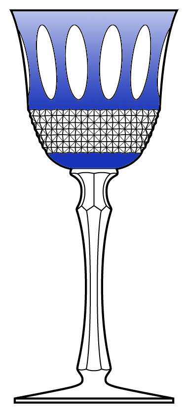 Willamette-Colleen Encore Cobalt Blue Wine by Ajka-1