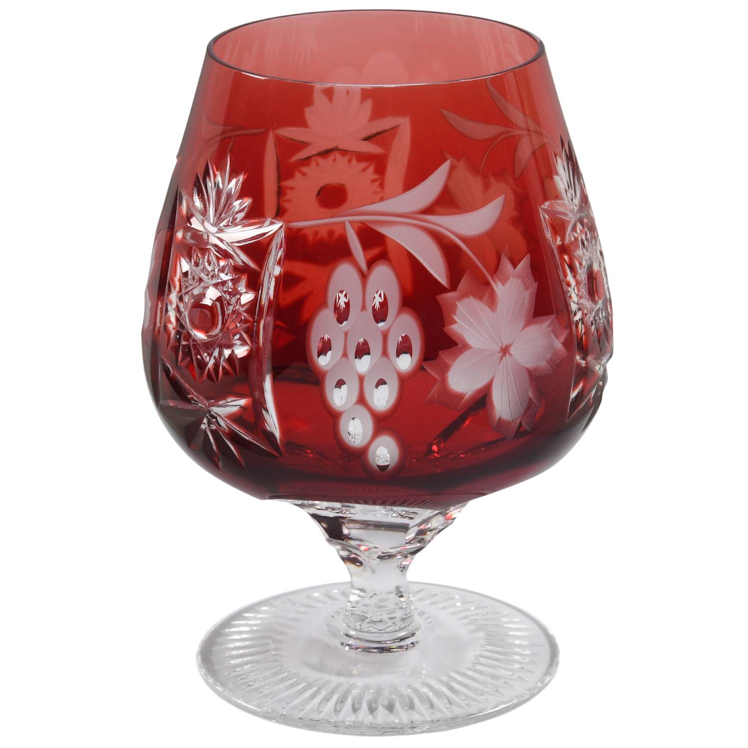 Marsala (Various Colors) Large Brandy Glass by Ajka-1
