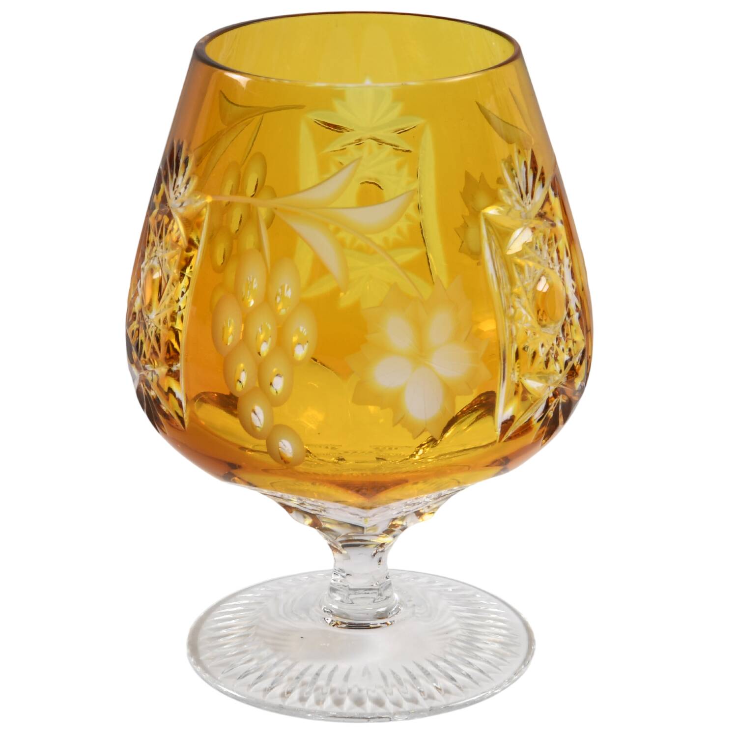 Marsala (Various Colors) Large Brandy Glass by Ajka-1