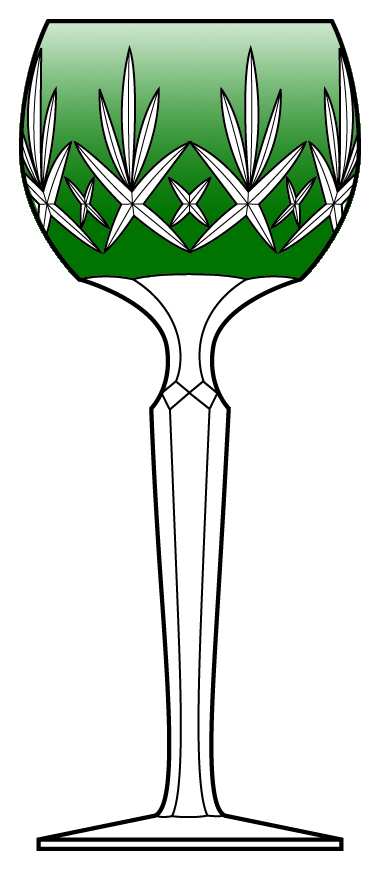 Carilla Emerald Green Wine by Ajka-1