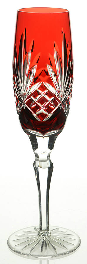 Carolyne Ruby Fluted Champagne by Ajka-1