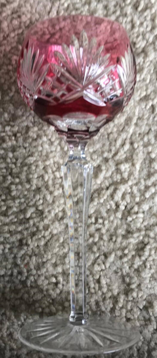 Carolyne Rose Water Goblet by Ajka-1