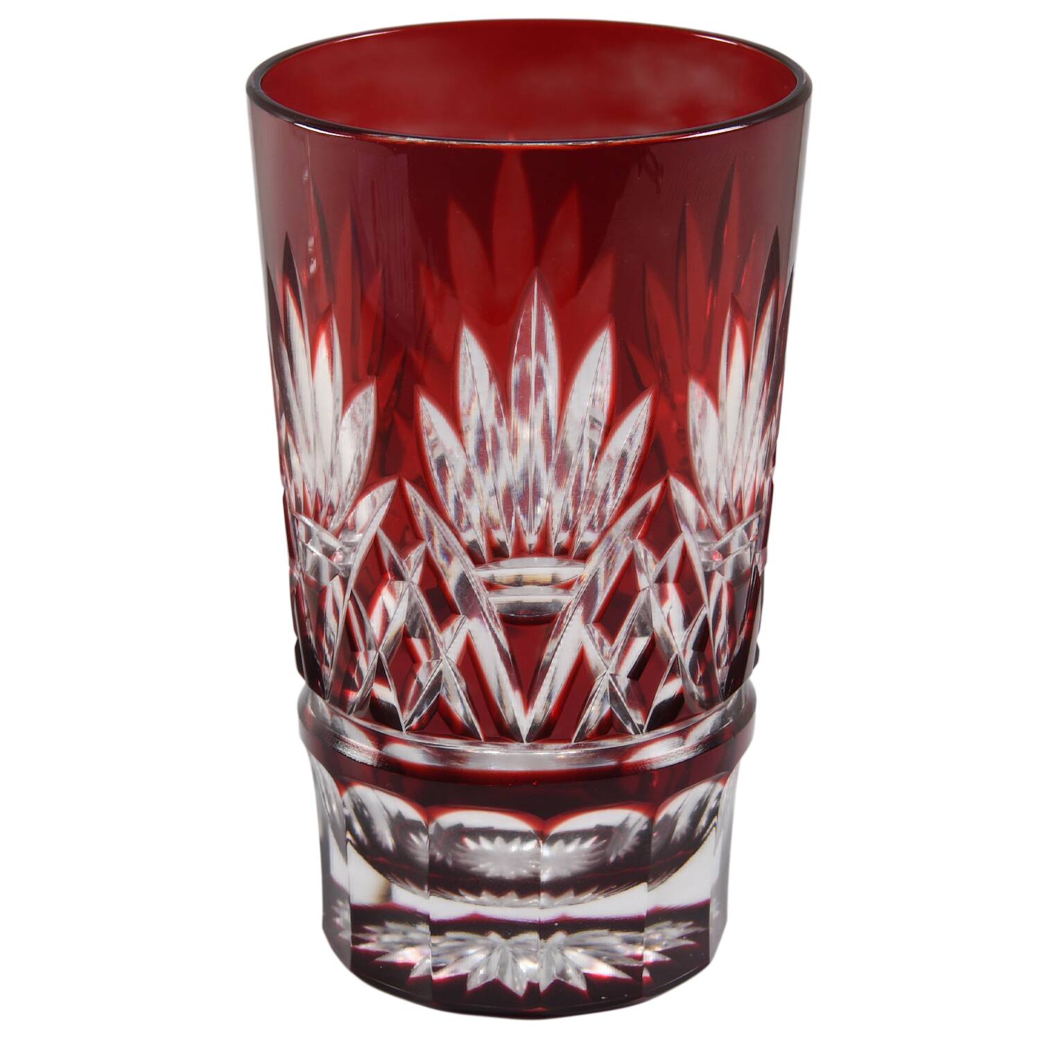Carolyne Ruby Flat Tumbler by Ajka-1