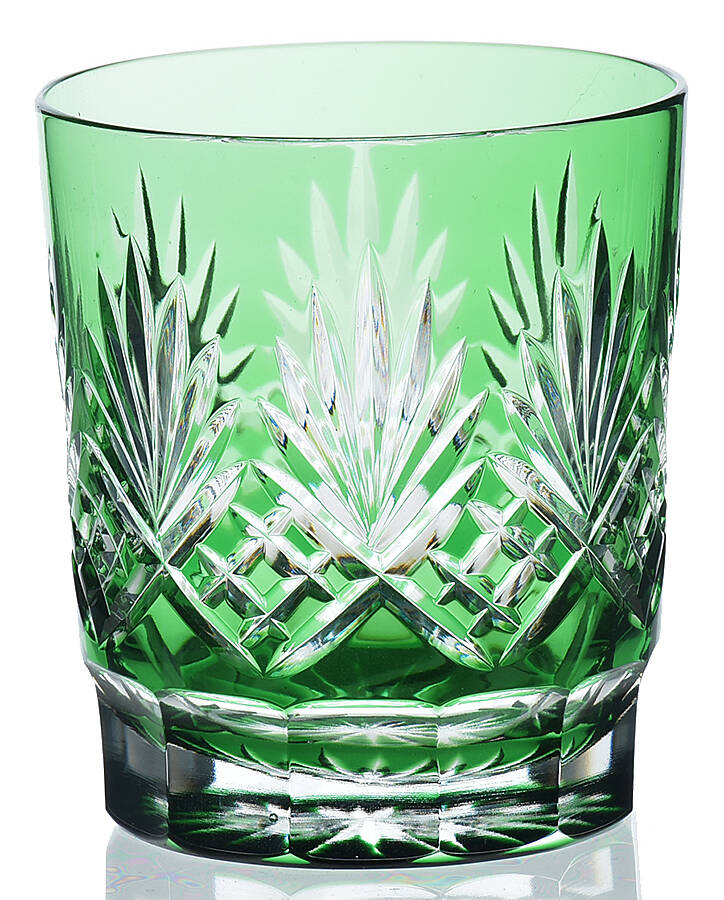 Caroline Emerald Green Double Old Fashioned by Ajka-1