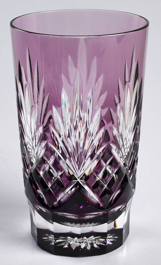 Caroline Amethyst Flat Tumbler by Ajka-1
