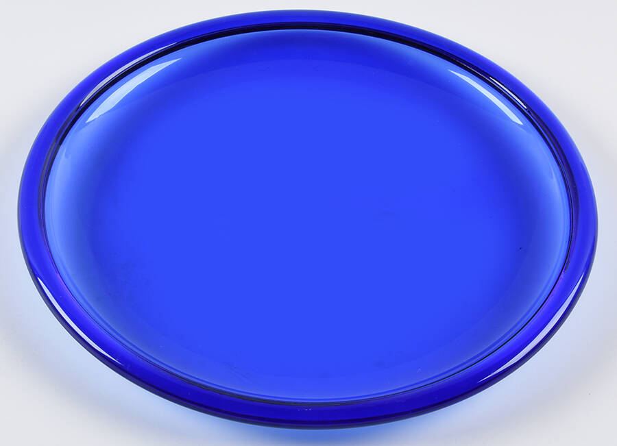 Cocoon Sapphire Buffet Plate by Arcoroc-1