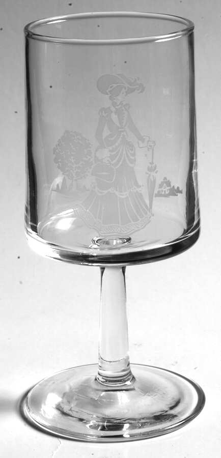 Christmas Gift Water Goblet by Avon-1