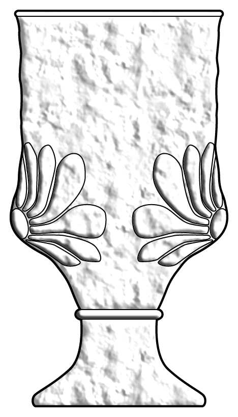 Rainflower Clear Water Goblet by Anchor Hocking-1