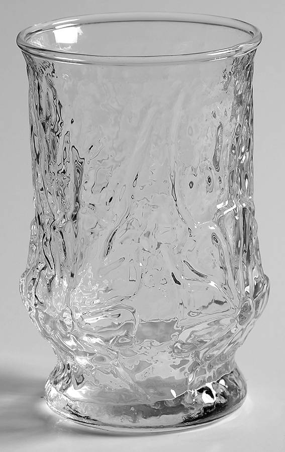 Rainflower Clear 6 Oz Flat Tumbler by Anchor Hocking-1