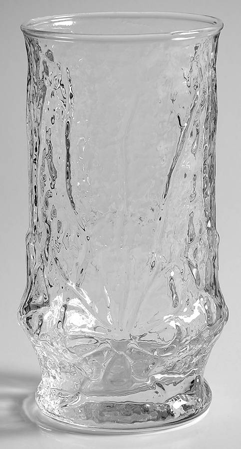 Rainflower Clear 16 Oz Flat Tumbler by Anchor Hocking-1