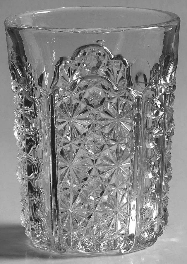 Daisy & Button with Thumprint Panel Flat Tumbler by Adams & Co-1
