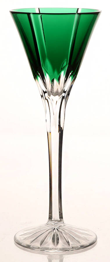 Castille Albinka Emerald Green Cordial by Ajka-1