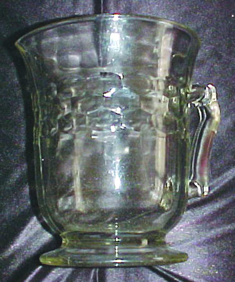 Colonial Clear (Honeycomb) Pitcher by Hazel-Atlas-1