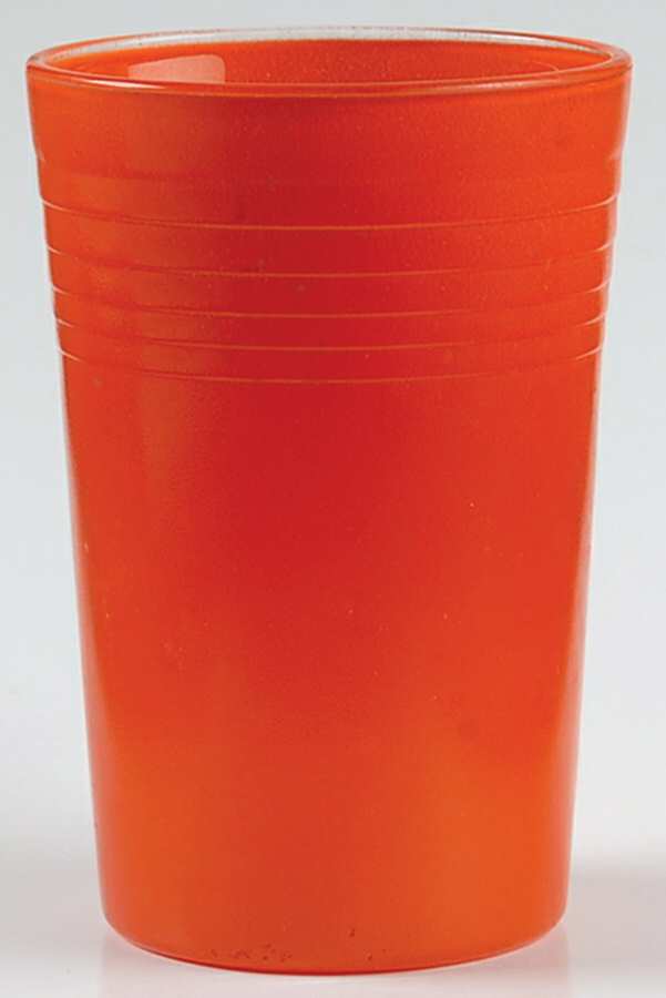 Rainbow Tangerine Juice Glass by Anchor Hocking-1