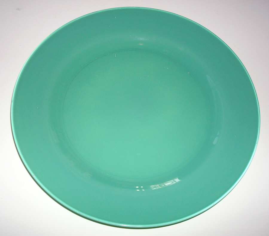 Rainbow Green (Medium) Dinner Plate by Anchor Hocking-1