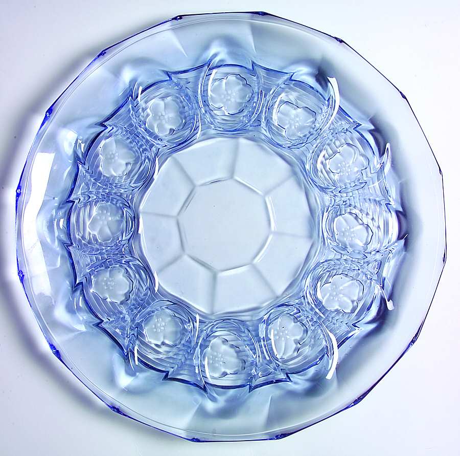 Avalon Blue Deviled Egg Server by Anchor Hocking-1