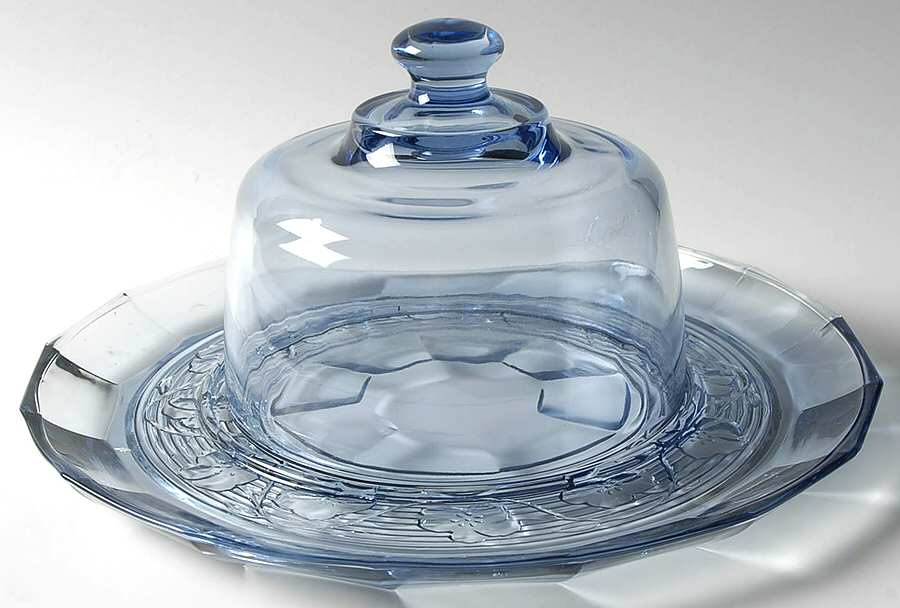 Avalon Blue Cheese & Cracker with Cover by Anchor Hocking-1