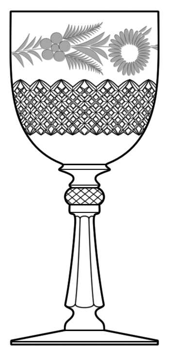 Caesar Water Goblet by Arcadia-1