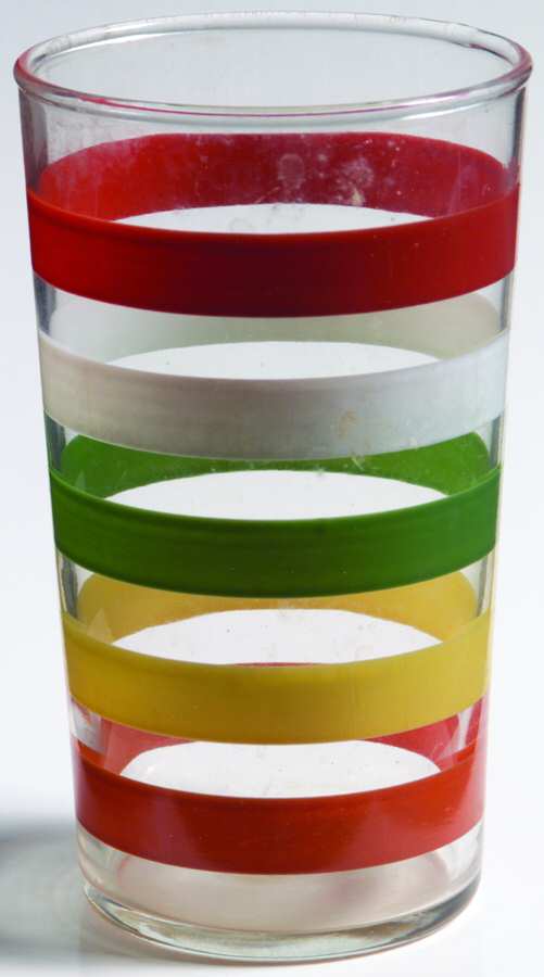 Fiesta Bands 11 Oz Flat Tumbler by Anchor Hocking-1