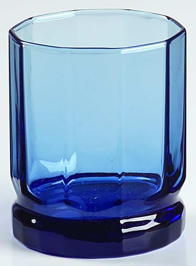 Essex Cobalt Blue Double Old Fashioned by Anchor Hocking-1