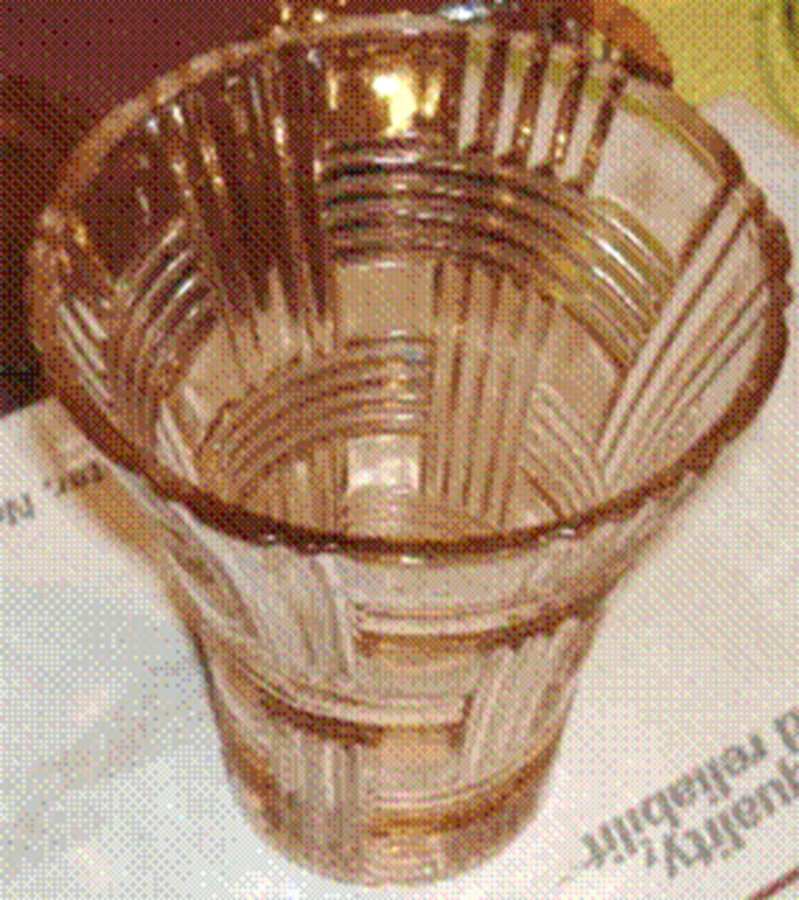 AHC34 Pink 7" Flower Vase by Anchor Hocking-1