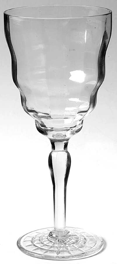 AHC18 Clear Water Goblet by Anchor Hocking-1