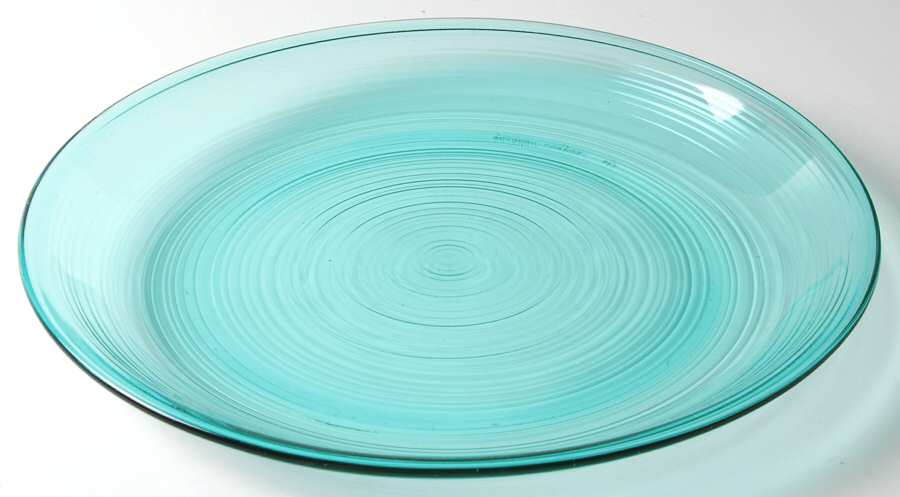 Jardiniere (Turquoise) Dinner Plate by Arcoroc-1
