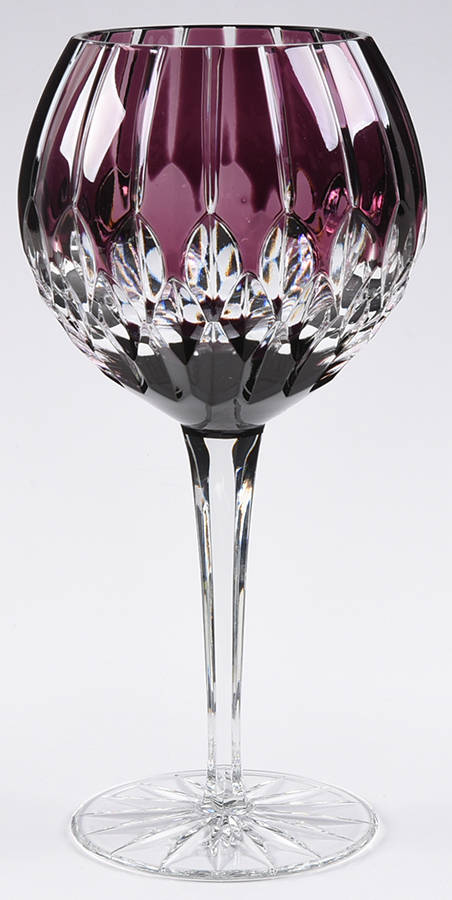 Castille Alberga Amethyst Water Goblet by Ajka-1