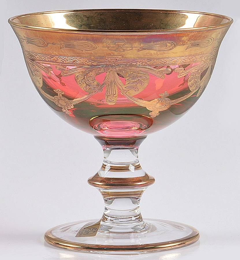 AIZ2 Ruby Champagne/Tall Sherbet by Arte Italica-1