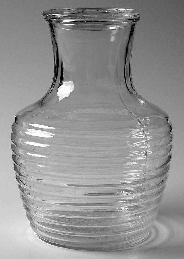 Circle Clear Water Bottle & Lid by Anchor Hocking-1