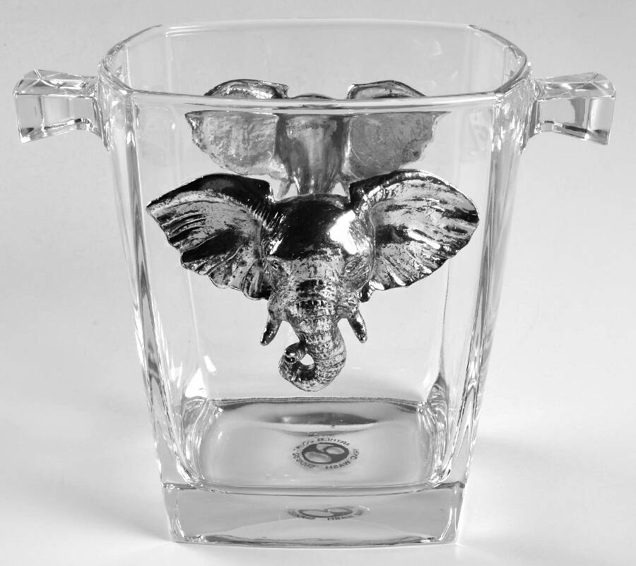 Safari Ice Bucket by Arthur Court-1