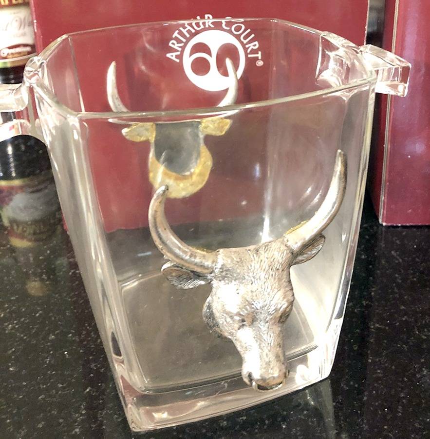 Safari Ice Bucket by Arthur Court-1
