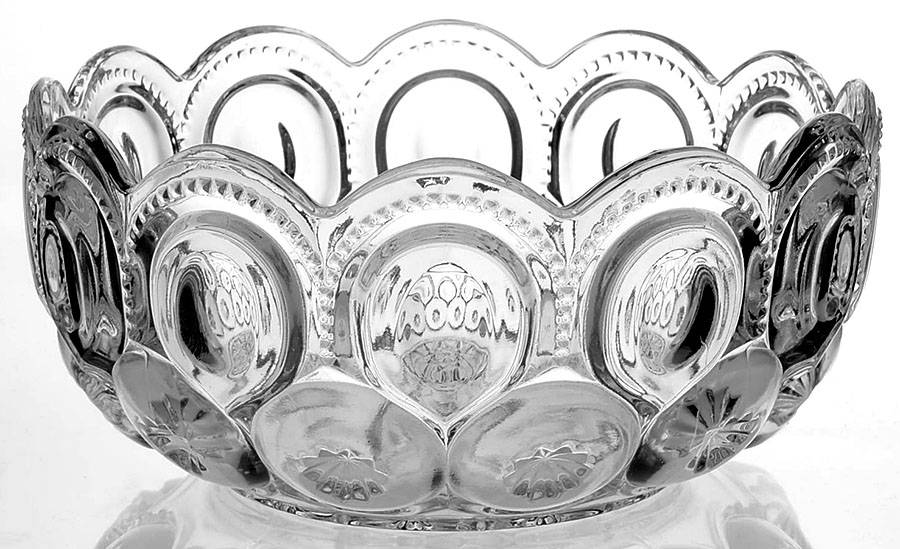 Palace Clear 8" Round Bowl by Adams & Co-1