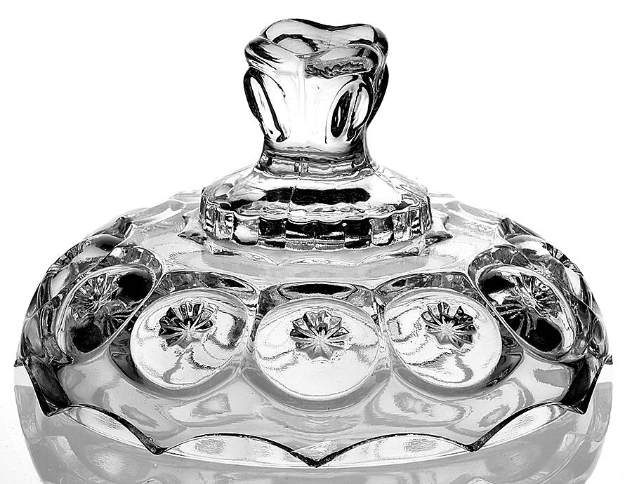 Palace Clear Lid for 10" Compote by Adams & Co-1